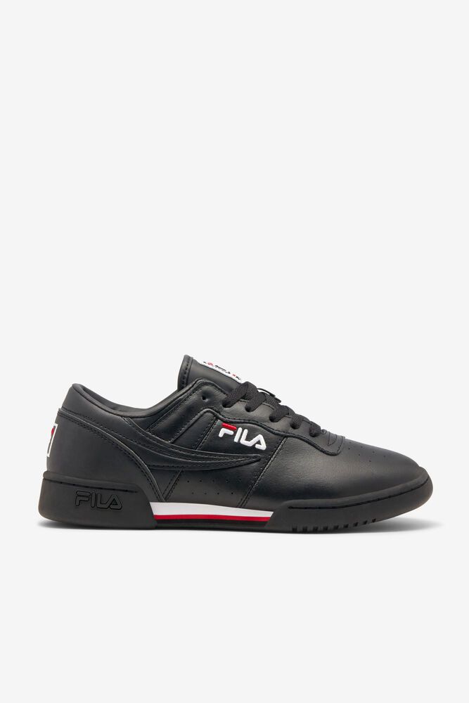 Fila Original Fitness Black Sneakers Mens - NZ 75968-ZNAP